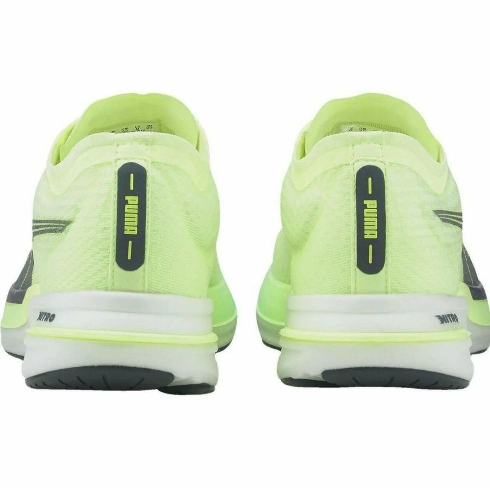 New Puma Deviate Nitro 2 Men's Running Lime Green Green - Picture 2 of 6
